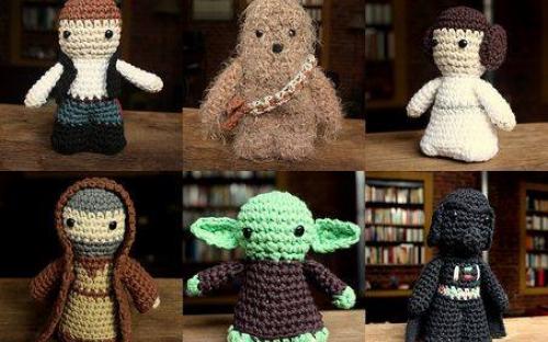 Horgolt Star Wars figurák